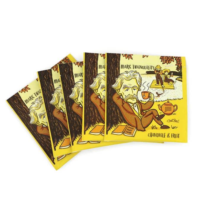 Mark Twainquility Organic Chamomile Fruit Tea with Citrus Tasting Notes - LiberTees for All