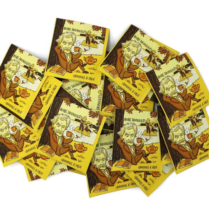 Mark Twainquility Organic Chamomile Fruit Tea with Citrus Tasting Notes - LiberTees for All