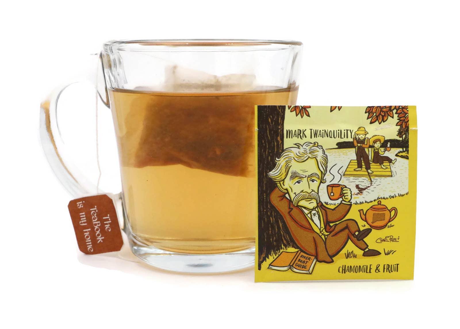 Mark Twainquility Organic Chamomile Fruit Tea with Citrus Tasting Notes - LiberTees for All