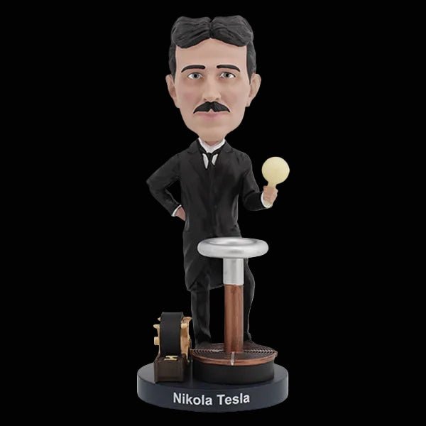 Nikola Tesla Bobblehead - LiberTees for All