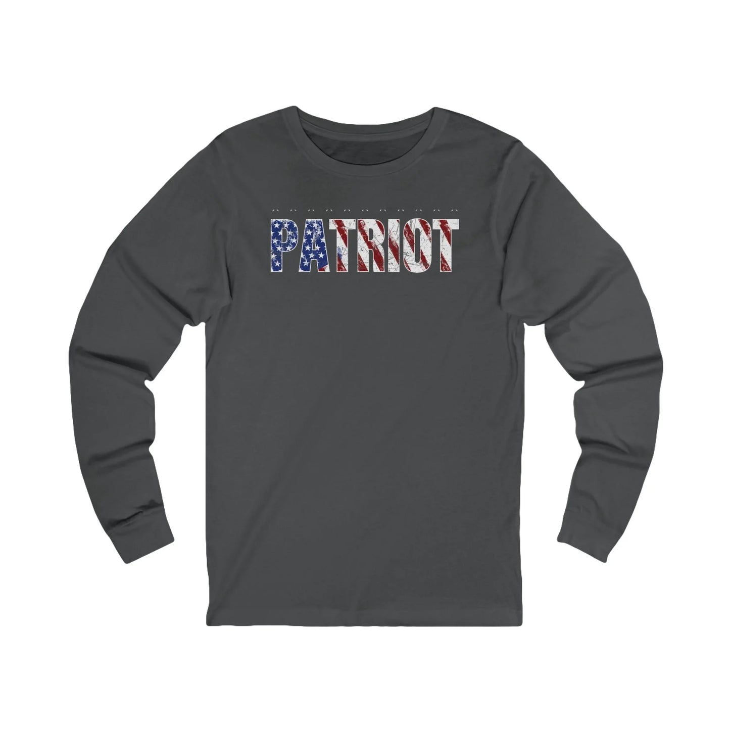 Patriot Long Sleeve Tee — American Flag Patriotic Shirt - LiberTees for All