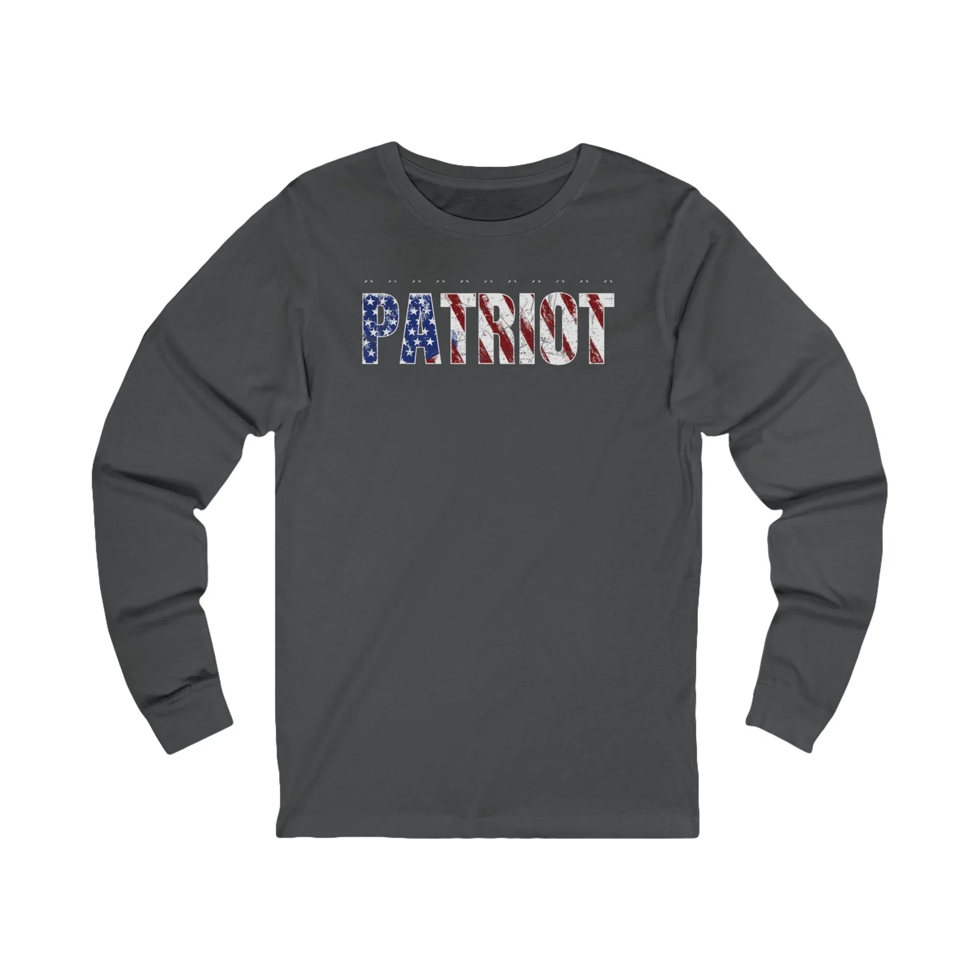 Patriot Long Sleeve Tee — American Flag Patriotic Shirt - LiberTees for All