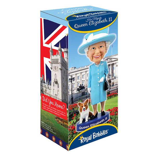 Queen Elizabeth II Bobblehead - LiberTees for All