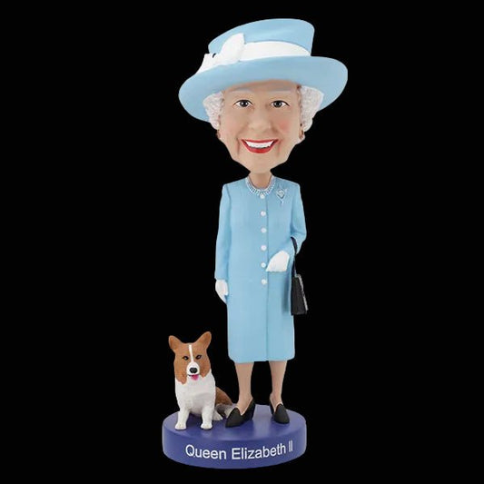 Queen Elizabeth II Bobblehead - LiberTees for All
