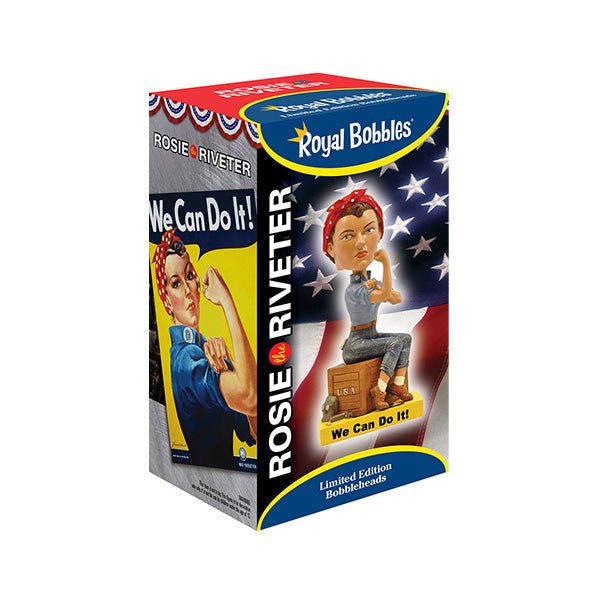 Rosie the Riveter Bobblehead - LiberTees for All