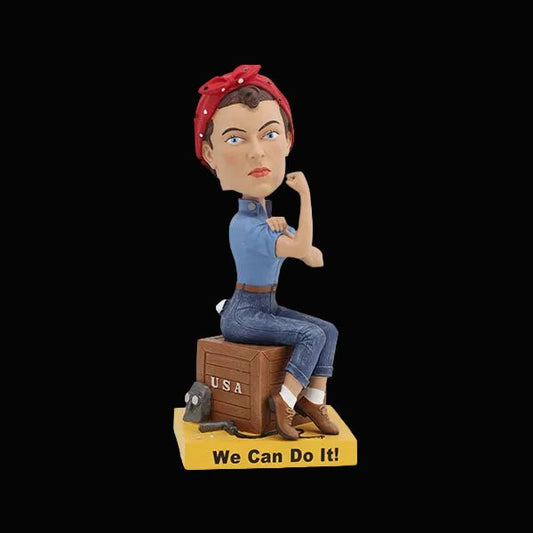 Rosie the Riveter Bobblehead - LiberTees for All