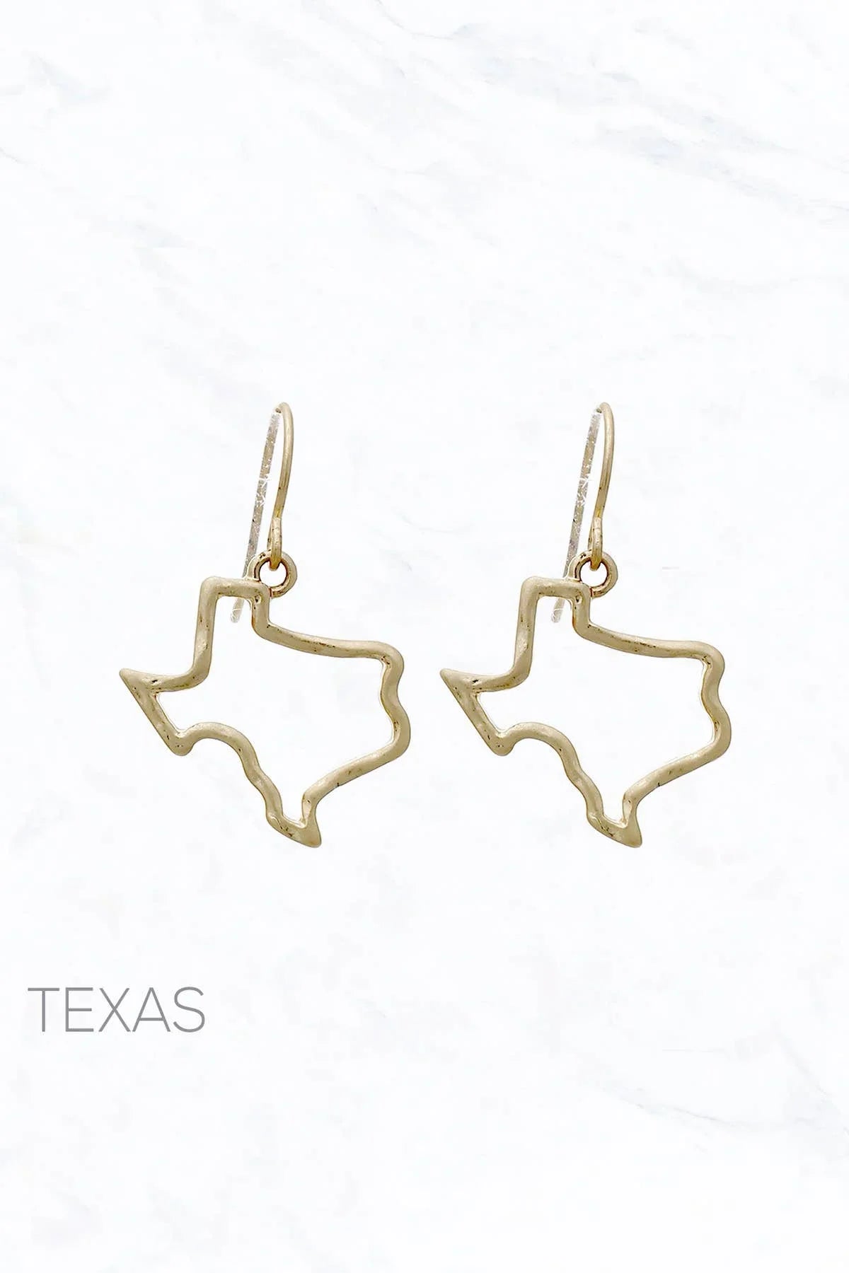 Texas Map Earrings - LiberTees for All