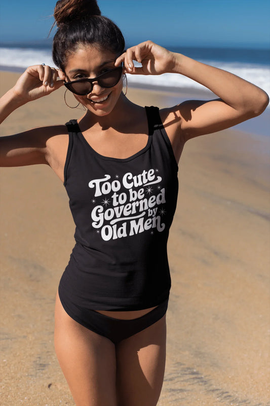 Too Cute to be Governed Tank - LiberTees for All