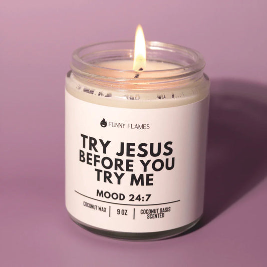 Try Jesus Before You Try Me - LiberTees for All